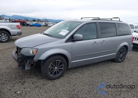 2017 Dodge Grand Caravan Gt из США, поврежденный, VIN 2C4RDGEG8HR746711